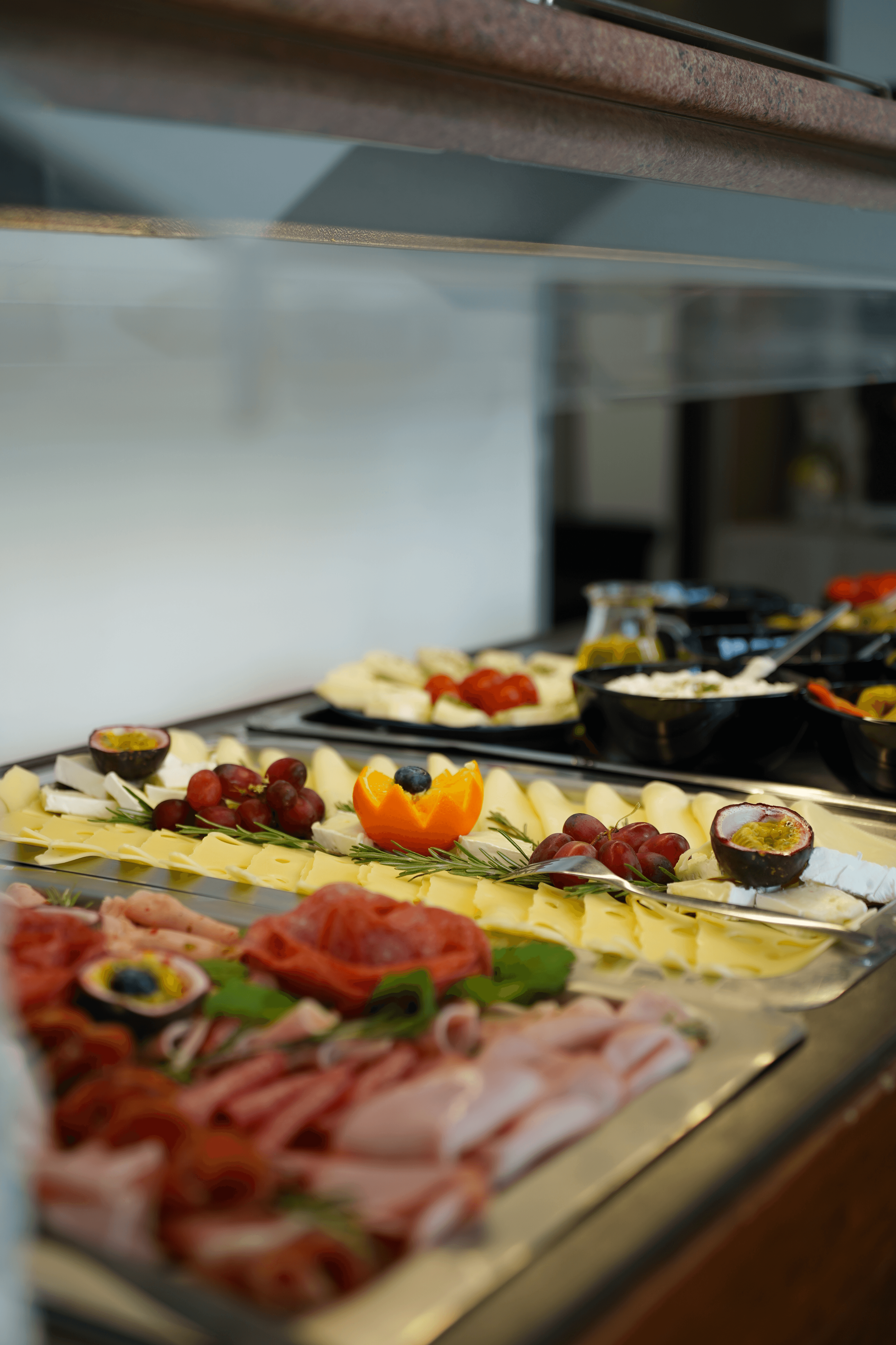 Frühstücksbuffet im Hotel BEE GREEN Schönbrunn