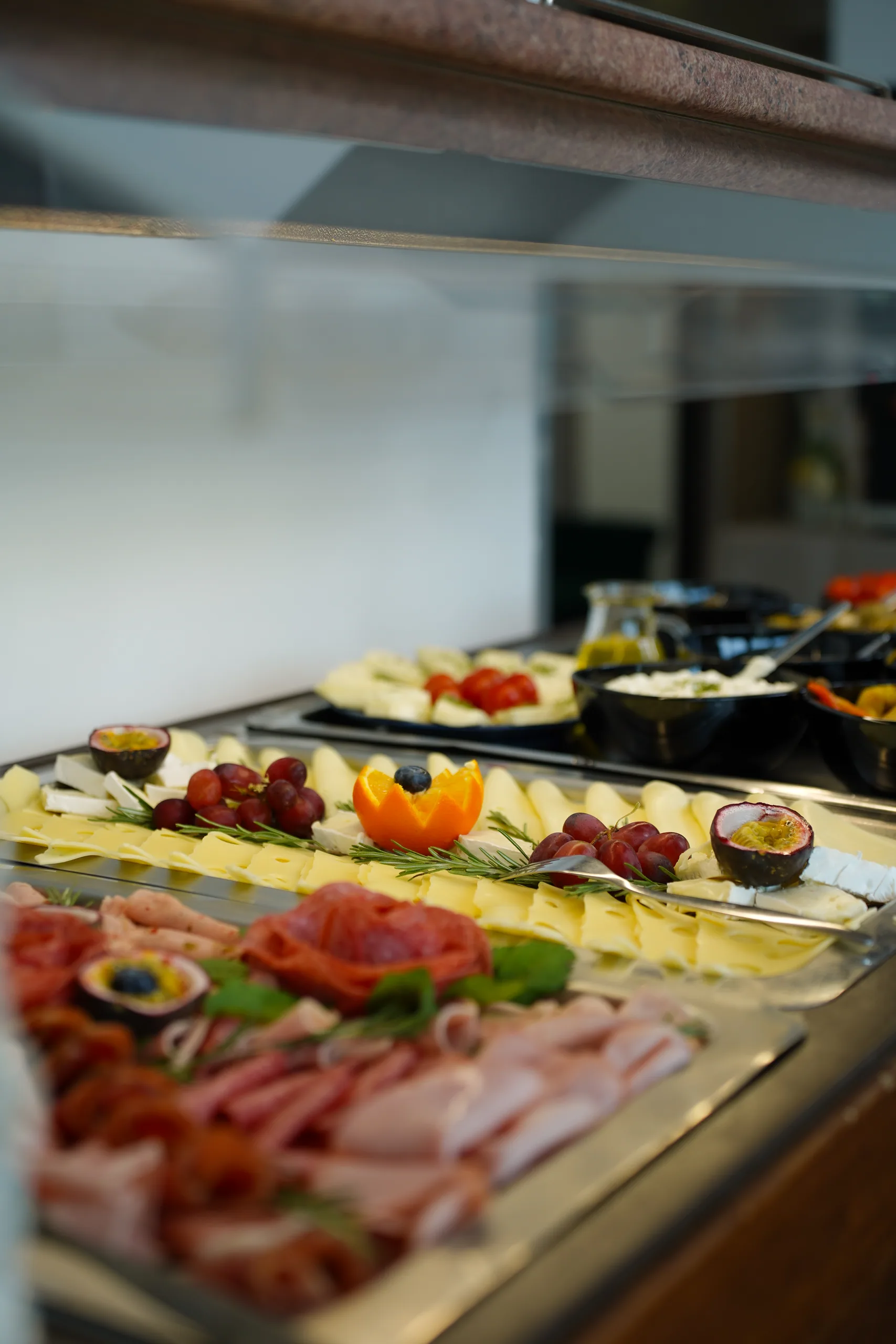 Breakfast buffet at Hotel BEE GREEN Schönbrunn