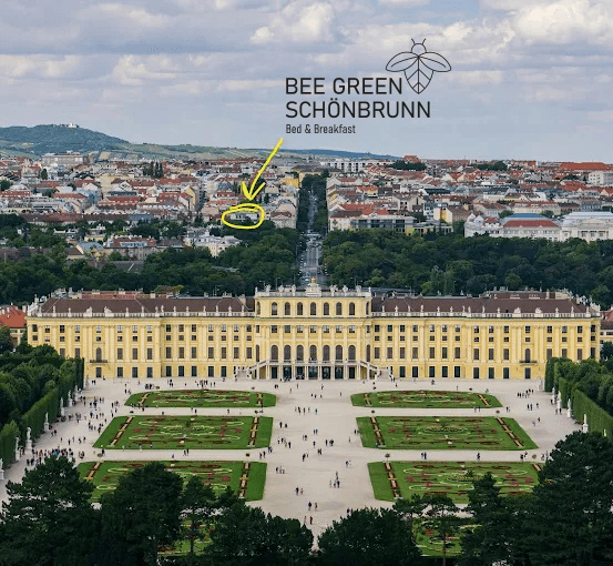 The area around Schönbrunn