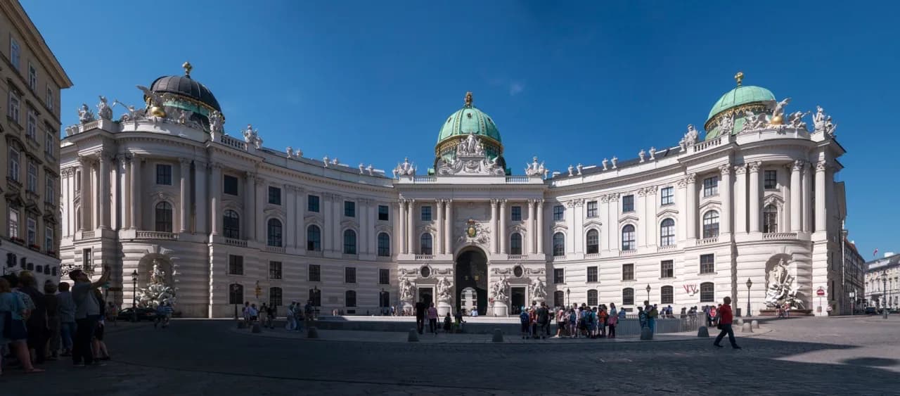 The Hofburg in Vienna